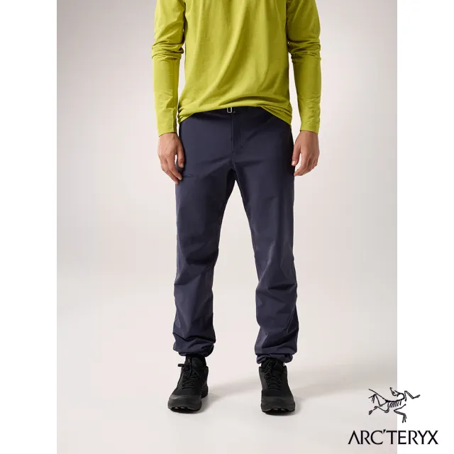 【Arcteryx 始祖鳥官方直營】男 Gamma 軟殼長褲(黑寶石)