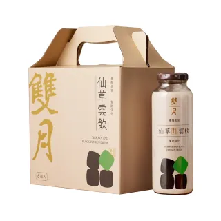 【雙月食品社】仙草雲飲禮盒240gx6瓶