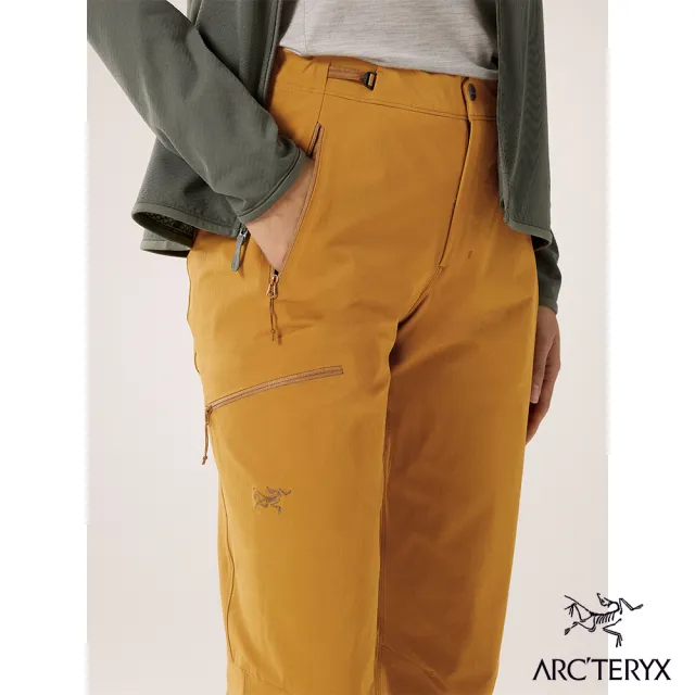 【Arcteryx 始祖鳥官方直營】女 Gamma 軟殼長褲(育空褐)