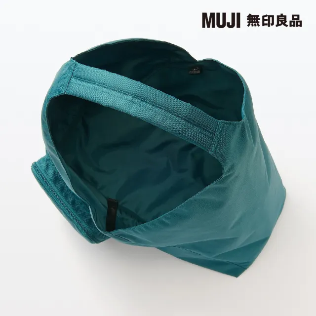 【MUJI 無印良品】撥水加工聚酯纖維單肩側背包(共3色)