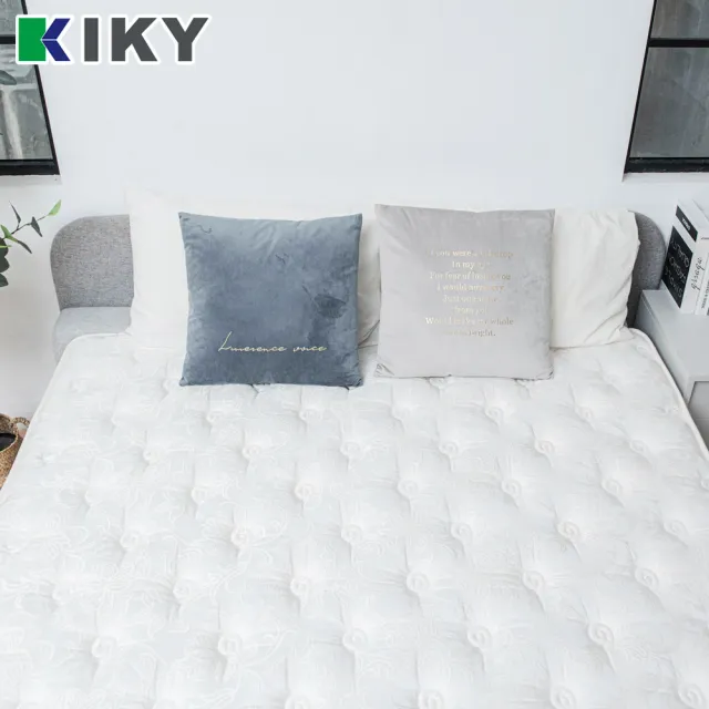 【KIKY】二代德式療癒型護背彈簧床墊(單人加大3.5尺)
