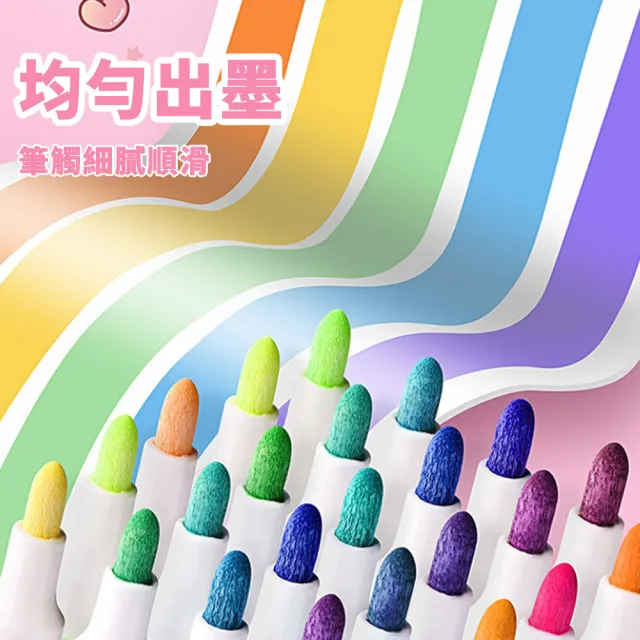 【YOLU】60色 繪畫塗鴉馬克筆 可水洗丙烯麥克筆 兒童美術畫筆 學生畫筆水性塗鴉彩色筆