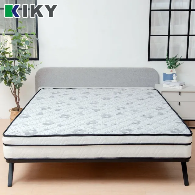 【KIKY】烏克蘭奈米石墨烯透氣硬式獨立筒床墊(雙人5尺)