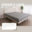 【麗得傢居】黑格5尺彈簧床墊 硬式床墊 連結式彈簧床墊 雙人床墊(台灣製造 專人配送)