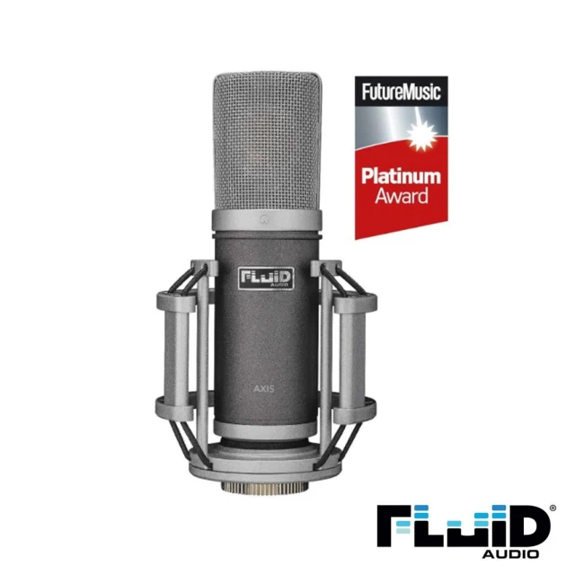 Fluid Audio Axis 大震膜電容麥克風組(公司貨