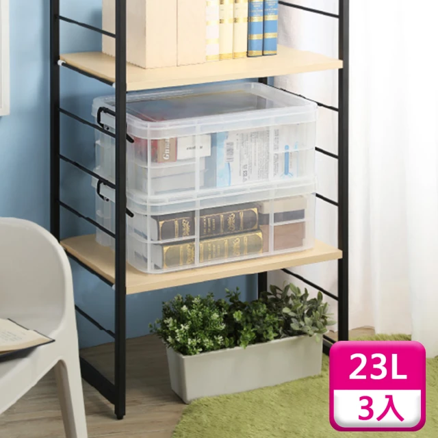 KEYWAY 聯府 佩格收納箱20L-3入(床底 沙發底 日
