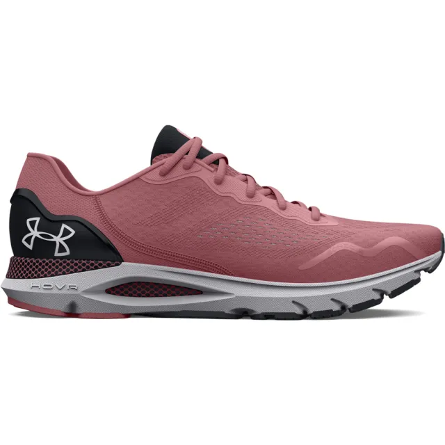 【UNDER ARMOUR】UA 女 HOVR SONIC 6慢跑鞋 運動鞋_3026128-601(粉)