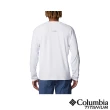 【Columbia 哥倫比亞 官方旗艦】男款-鈦 Summit Valley™超防曬UPF50快排長袖上衣-白色(UAE81790WT/IS)