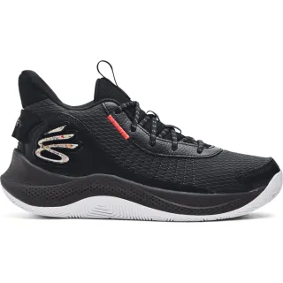 【UNDER ARMOUR】UA 男女同款 CURRY 3Z7 籃球鞋 運動鞋_3026622-100(黑)