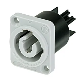 【湯德昌電子】NEUTRIK NAC3MPB-1 PowerCON底座(灰黑色)