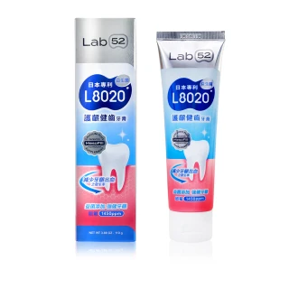 【Lab52 齒妍堂】L8020益生菌護齦健齒牙膏110g(益菌添加/強健牙齦/超氟1450ppm/專利益生菌)