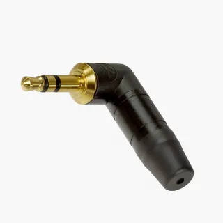 【湯德昌電子】NEUTRIK NTP3RC-B 3.5mm三芯直角立體聲插頭(黑色)