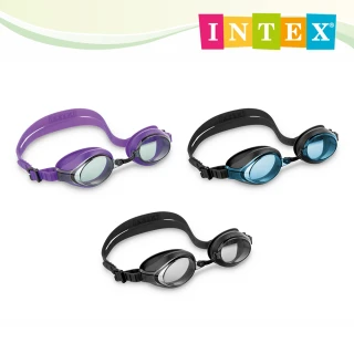 【INTEX】運動競速兒童泳鏡 適8~13歲 3色可選(55691)