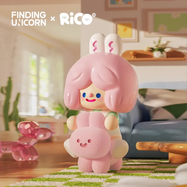 【FINDING UNICORN】Rico 快樂小屋系列公仔盒玩(兩入隨機款)