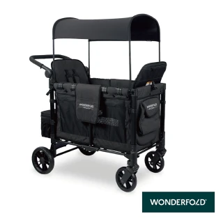【WonderFold】W2 Elite菁英多功能嬰兒推車(嬰兒車、寵物推車、遊戲車、露營車 一車多用的家庭戰車)