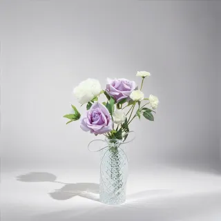 【Floral M】花精靈比安卡仿真花禮(人造花/塑膠花/假花/裝飾花)