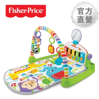 【Fisher price 費雪】可愛動物鋼琴健身器/健力架(盒損品)