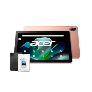 【Acer 宏碁】Acer Iconia Tab M10 10.1吋 4G/64G WiFi 平板電腦-玫瑰金(內附原廠透明保護殼)