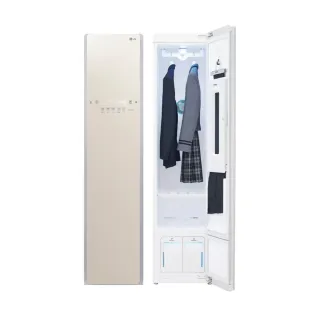 【LG 樂金】WiFi Styler 蒸氣電子衣櫥-亞麻紋象牙白(E523IR)