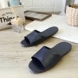 【iSlippers】台灣製造-極致純色-皮質室內拖鞋(8雙任選)