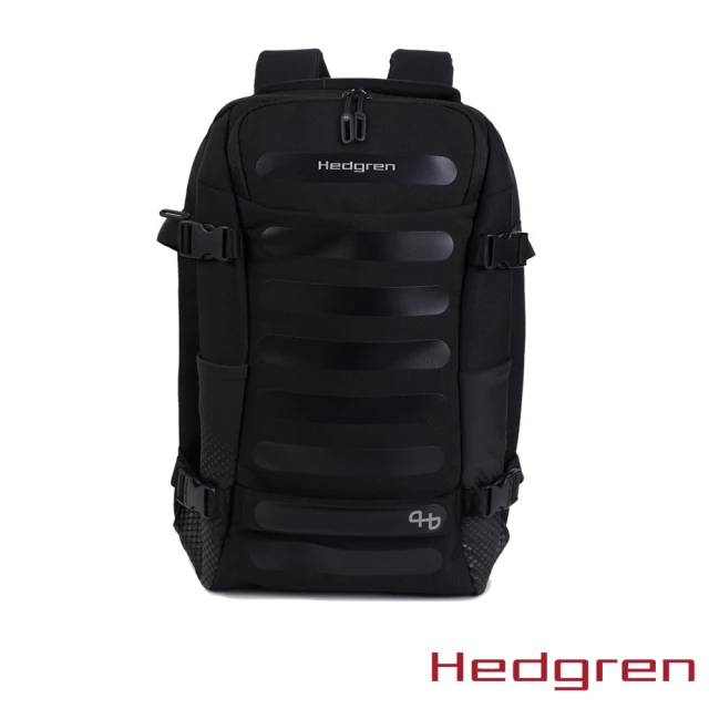 Hedgren COMBY SS系列 RFID防盜 M Size 15.6吋 附雨套 旅行後背包(黑色)