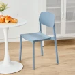 【樂嫚妮】北歐風餐椅 休閒椅子(靠背椅 太陽椅 塑膠椅)