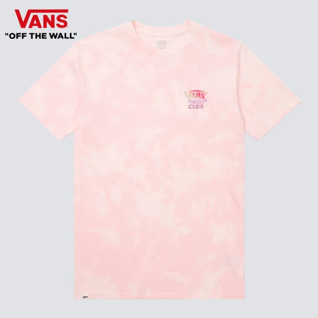 VANS PASTEL TIE DYE 女款粉色暈染短袖T恤