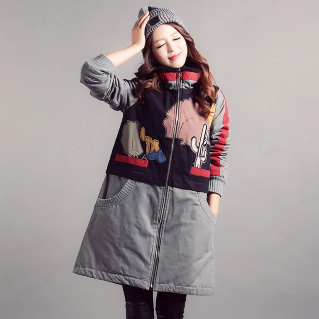 Chudan 初丹 蓬鬆連帽羽絨外套(兩色) 推薦