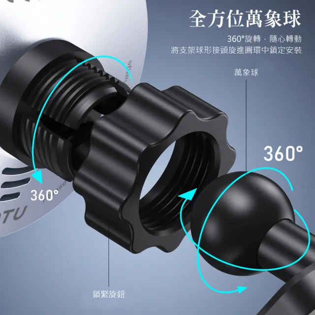 【TOTU】15W 汽車出風口Magsafe手機磁吸無線充 七彩氛圍燈車用無線充電器 車載手機導航支架