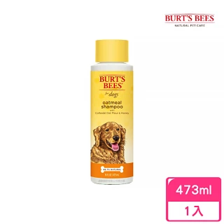 【BURT’S BEES】蜂蜜燕麥沐浴露16oz/473ml(寵物洗毛精/全齡犬)
