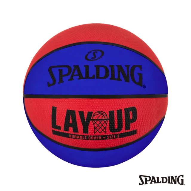 【SPALDING】LAYUP系列 籃球 室外球 橡膠(7號球)