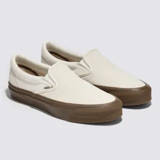【VANS 官方旗艦】Slip-On Reissue 98 男女款白色滑板鞋/休閒鞋