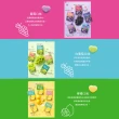 【Kanro 甘樂】Pure鮮果實軟糖 56gx6包(葡萄/白葡萄/檸檬)