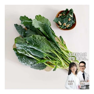 【NICE GREEn 美蔬菜】羽衣甘藍盒 200g 4入(生菜 沙拉 蔬菜 防疫健康組)