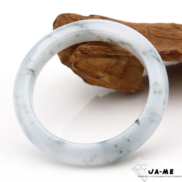 JA-ME】天然A貨翡翠冰種起膠飄花玉鐲#18-18.5 - momo購物網- 好評推薦