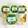 【NICE GREEn 美蔬菜】美蔬菜4盒+舒肥雞4包+地瓜1包送4包沙拉醬(生菜 沙拉 萵苣 舒肥雞 地瓜)
