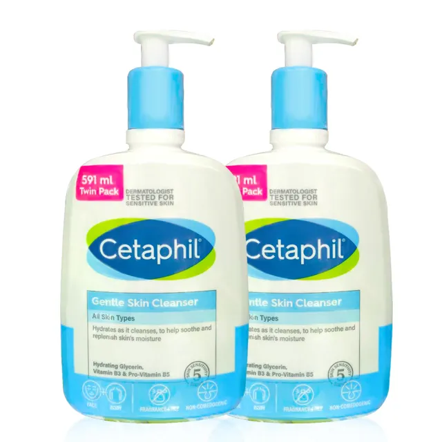 【Cetaphil】溫和潔膚乳 591ml 兩入組(台灣公司貨)