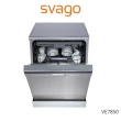 【SVAGO】獨立式自動開門洗碗機(VE7850-含安裝)