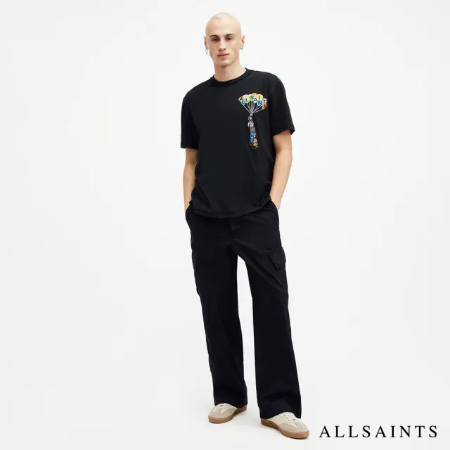 【ALLSAINTS】LOFTY 純棉寬鬆塗鴉短袖T恤 M008PA(舒適版型)