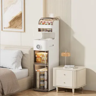 【AOTTO】多功能18面寬附輪夾縫收納櫃(收納櫃 夾縫櫃 置物櫃)