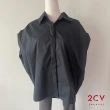 【2CV】新品現貨 遮手臂蝙蝠袖襯衫VS005