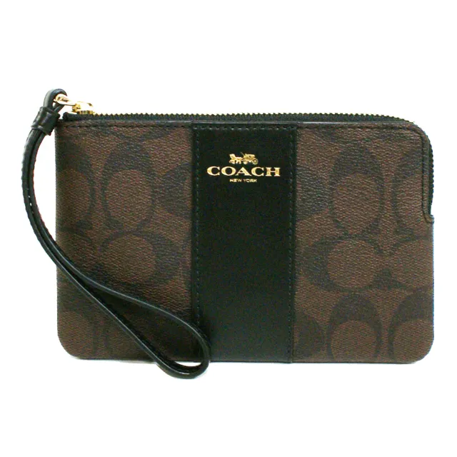 【COACH】C  LOGO直紋零錢包/手拿包禮盒(多款選一)