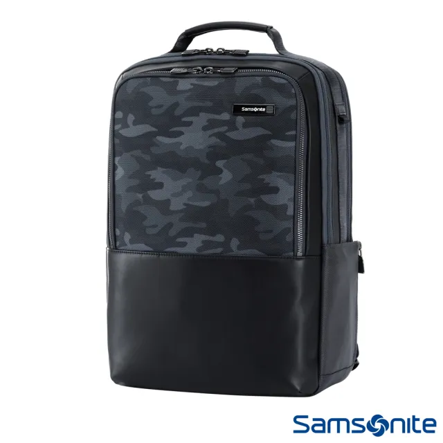 【Samsonite 新秀麗】Sefton 商務筆電後背包14吋(多色可選)