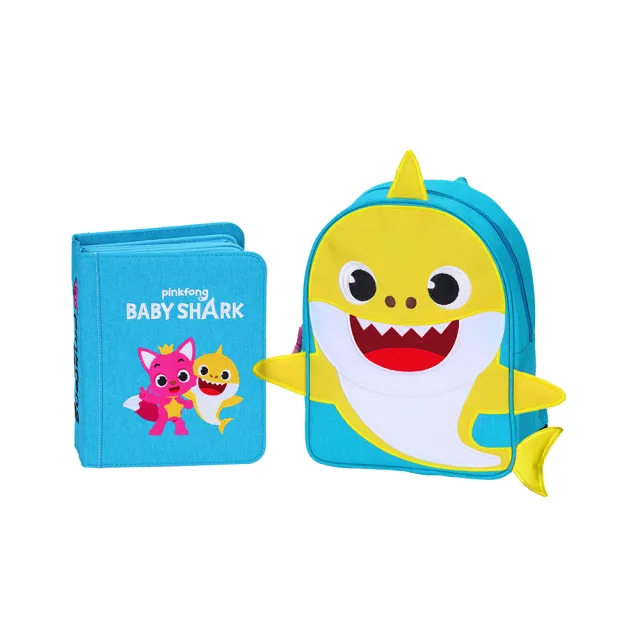 【My First Book】聯名冊-Baby Shark(2Y+正版聯名/啟蒙玩具/蒙特梭利/布書/寶寶互動學習/五感發展/送禮)