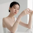 【MIESTILO】共融｜珍珠手環(雙色設計 白鋼手環 高雅造型 抗敏親膚)