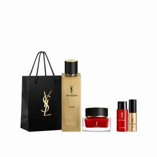 【YSL】官方直營 2024金緻奢華賦活水眼組(喚顏露150ml+眼霜15ml/新品上市)