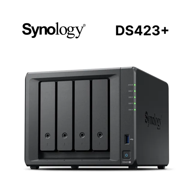 【Synology 群暉科技】搭希捷 4TB x4 ★ DS423+ 4Bay NAS 網路儲存伺服器