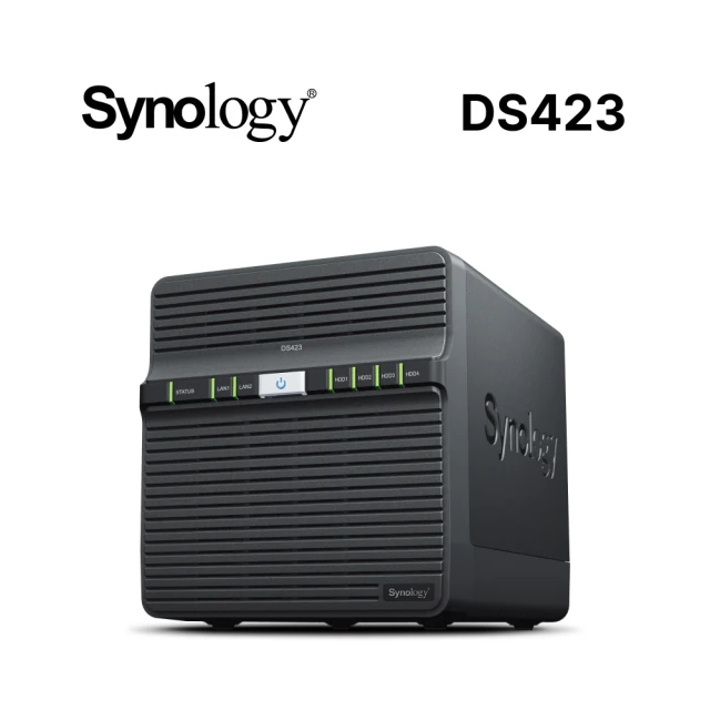 【Synology 群暉科技】搭希捷 4TB x2 ★ DS423 4Bay NAS 網路儲存伺服器