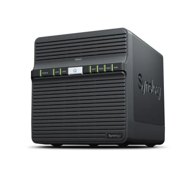 【Synology 群暉科技】搭HAT3300 4TB x2 ★ DS423 4Bay NAS 網路儲存伺服器