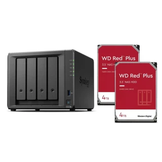 【Synology 群暉科技】搭 WD 4TB x2 ★ DS423+ 4Bay NAS 網路儲存伺服器